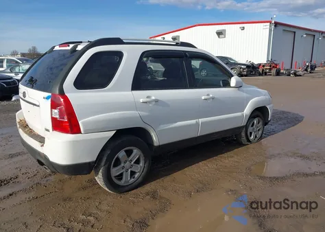 2009 Kia Sportage Ex V6 из США, поврежденный, VIN KNDJE723997619982